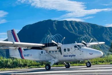 गुल्मीमा आजदेखि सातामा चार पटक हवाई उडान सुरु